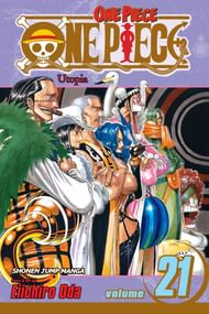 The cover art for One Piece Volume 21 (Image via Shueisha)